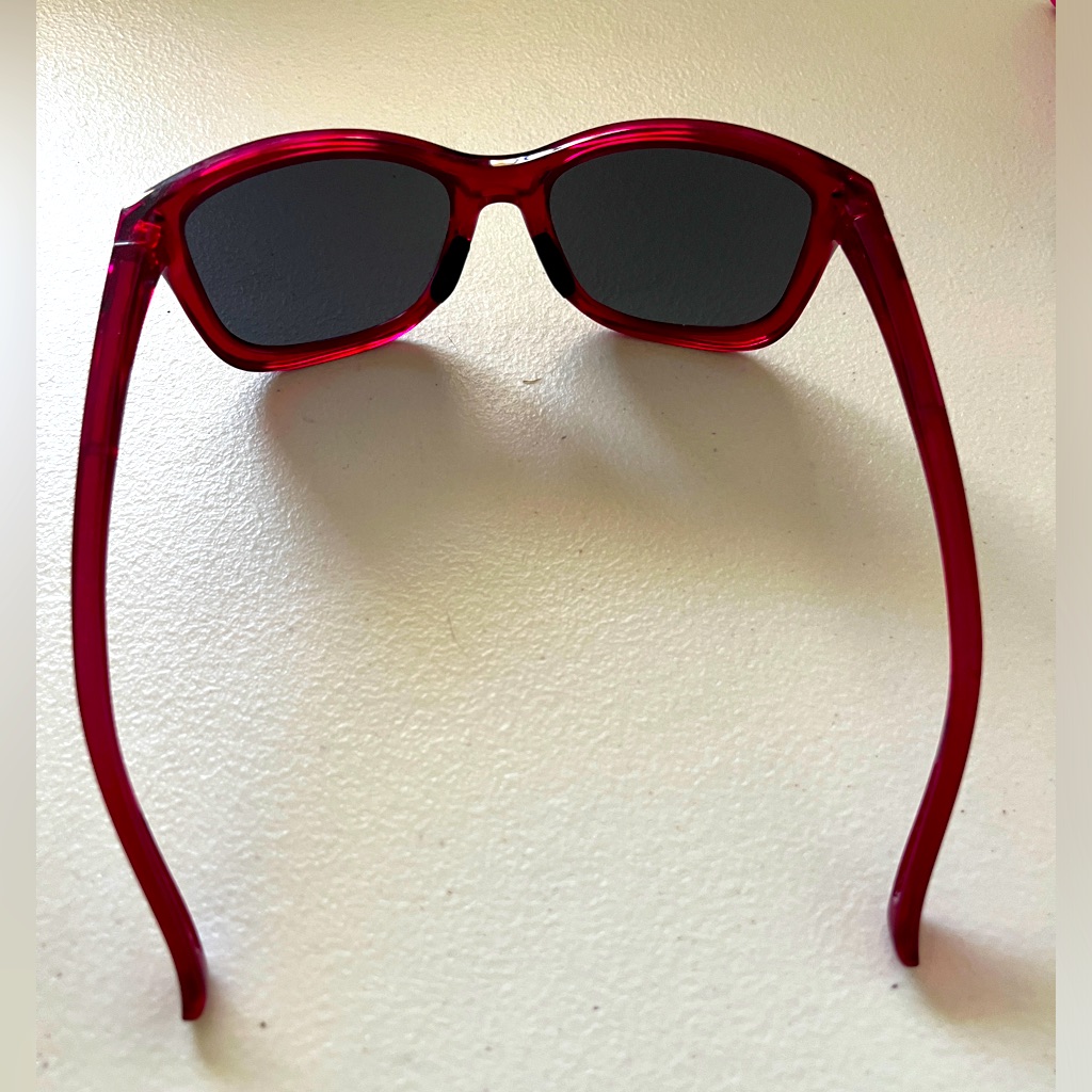 Oakley Drop In Sunglasses Oo9232-08 Crystal Raspberry W/ Black Iridium Lens
